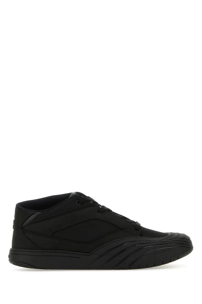 Givenchy Black fabric and leather Skate sneakers 1