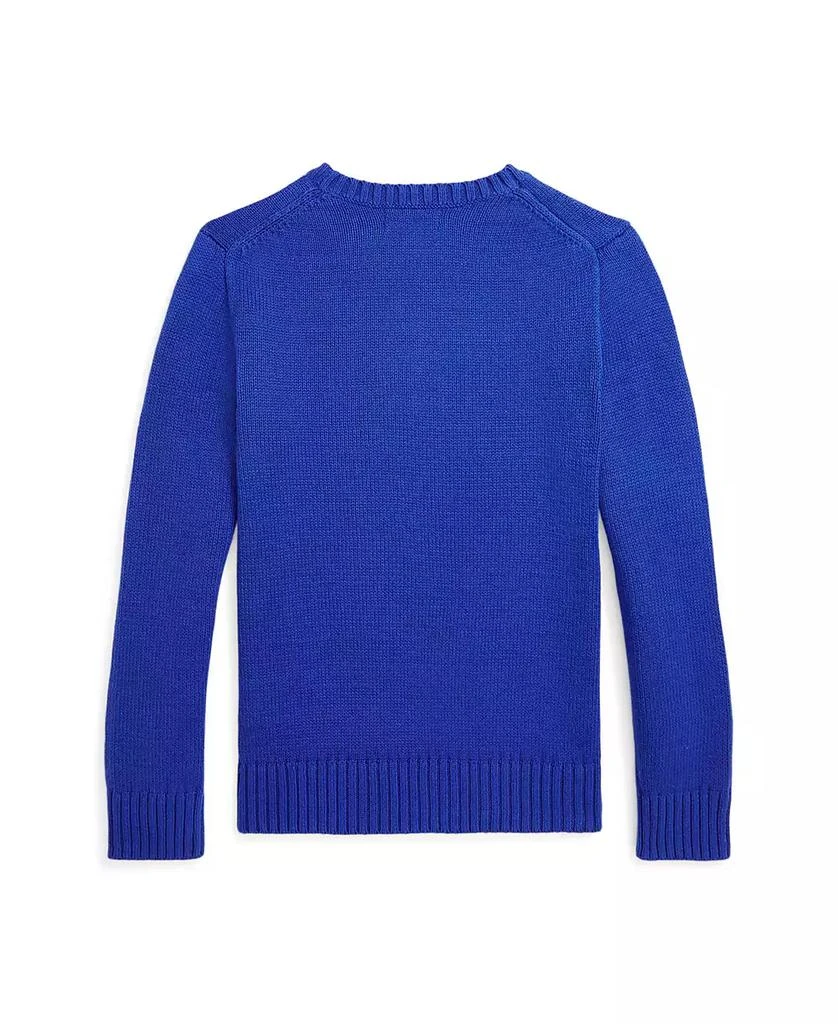 Ralph Lauren Big Boys Polo Bear Cotton Sweater 2