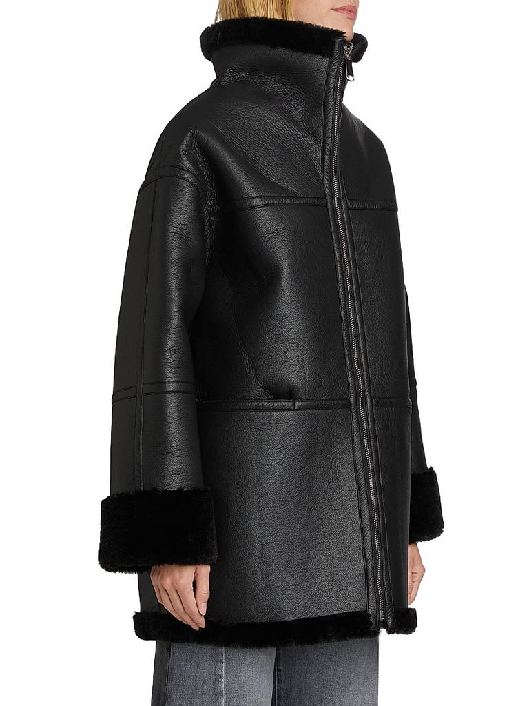Ally Faux Leather & Fur Coat – On Sale Now with Up to 61% Off