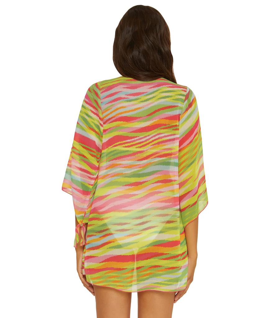 BECCA Awaken Sheer Woven Tunic Cover-Up