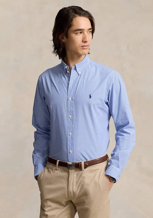 Ralph Lauren Ralph Lauren Slim Fit Checked Stretch Poplin Shirt 1