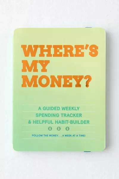 Urban Outfitters Knock Knock Where's My Money Habit Tracker Journal 2
