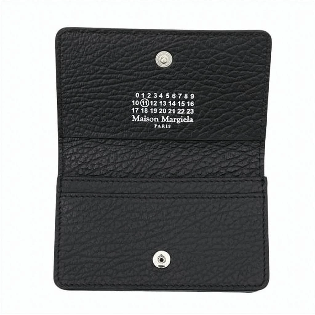 MAISON MARGIELA Textured Cow Leather Wallet with Minimalist Design 6