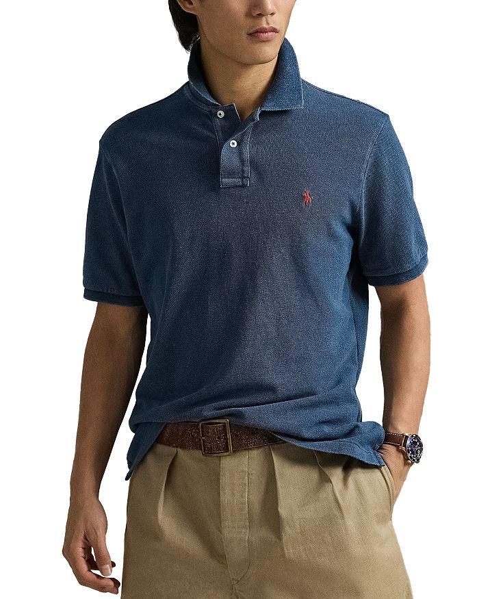 Ralph Lauren Classic Fit Indigo Mesh Polo Shirt