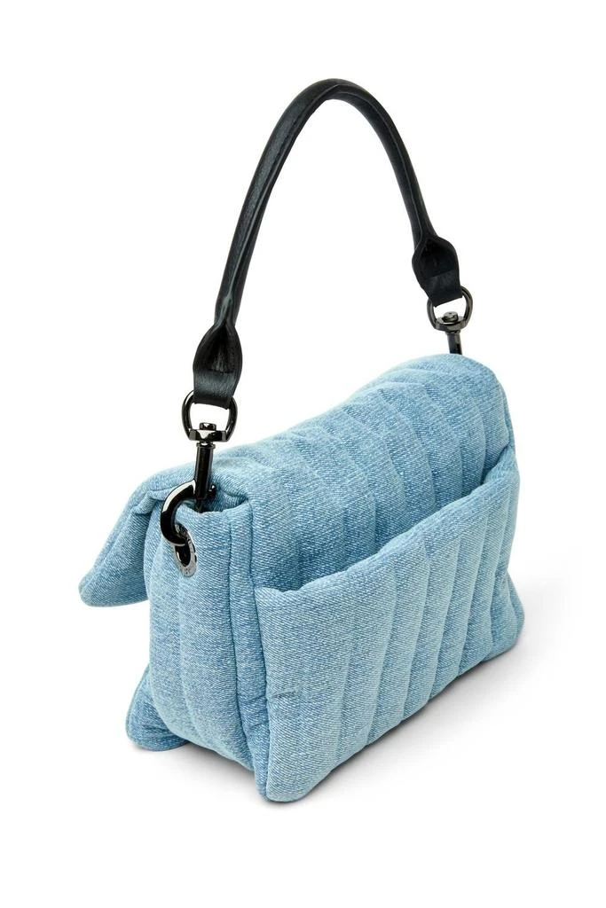 THINK ROYLN Women's Bar Bag In Stone Washed Denim 3