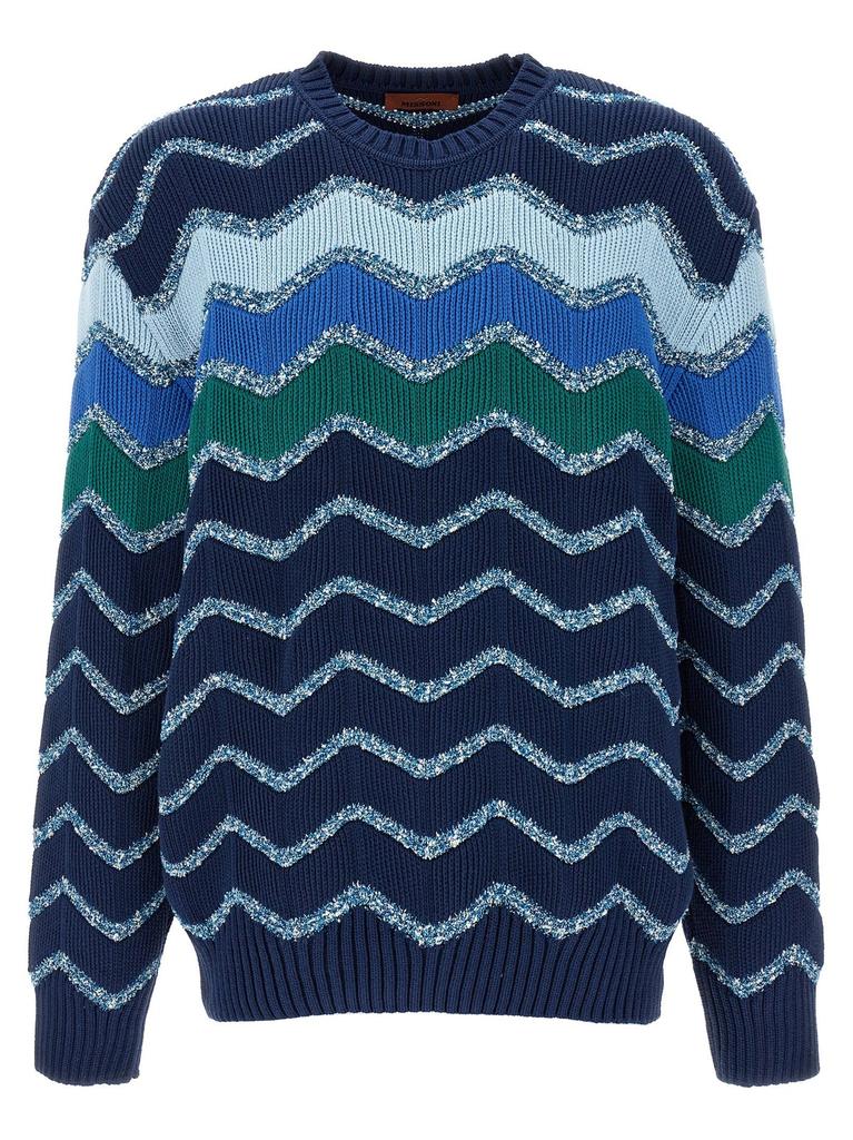 Missoni Missoni Zig Zag Knitted Jumper