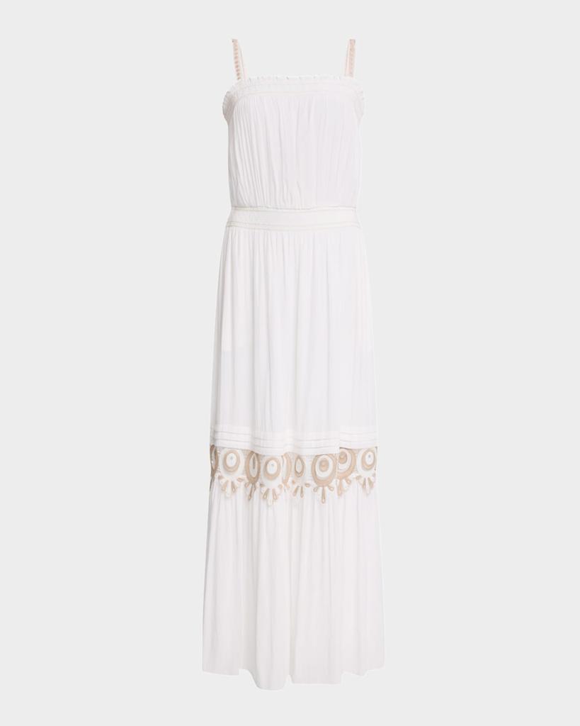 Ramy Brook Catalina Pleated Maxi Dress