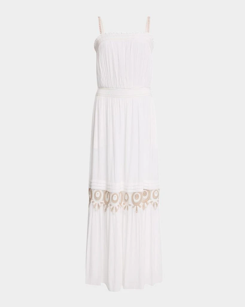 Ramy Brook Catalina Pleated Maxi Dress 1