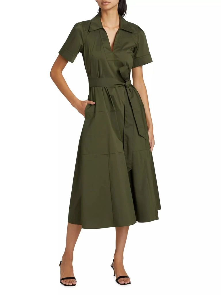 Tanya Taylor Shiv Cotton-Blend Shirtdress 2