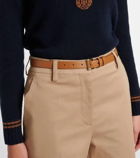 Prada Logo leather belt 2