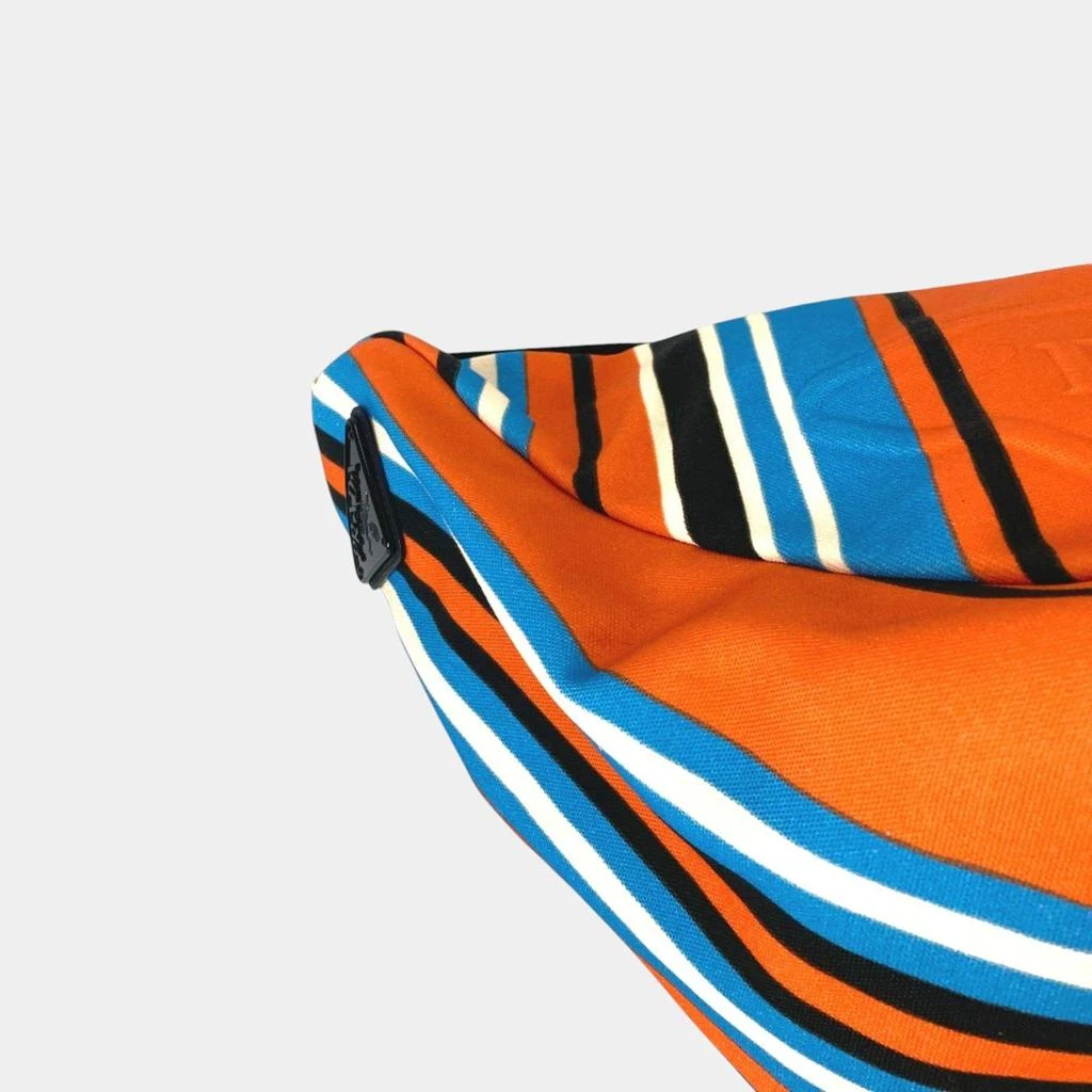 Prada Prada Orange Blue x Black stripe crossbody Bag 14
