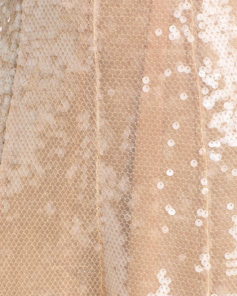 Self Portrait Gold Sequin Off-the-Shoulder Dress - Exclusive 6