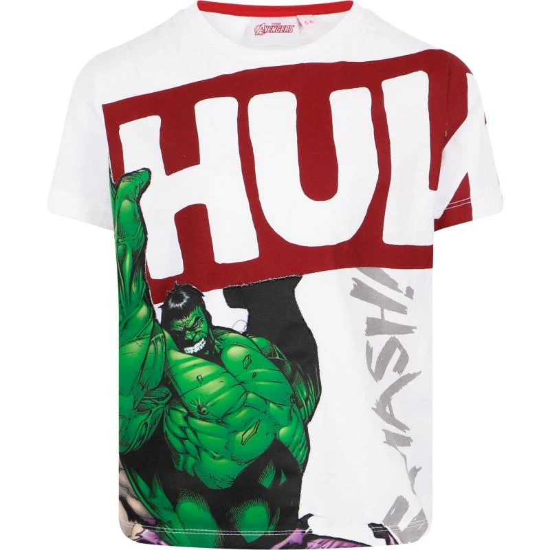 Desigual The incredible hulk t shirt in white 1