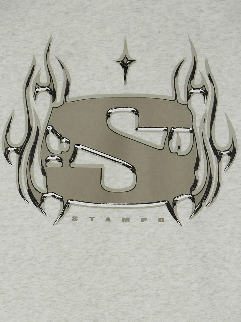 Stampd chrome Flame Sweatshirt 2