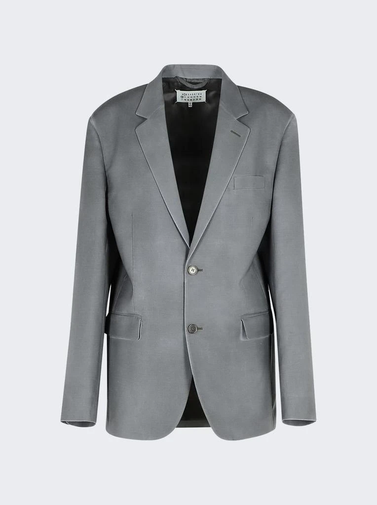 Maison Margiela Longline Mohair Wool Blazer