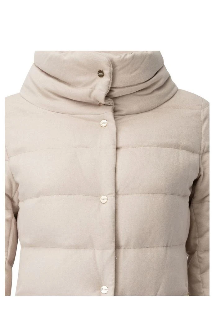 Herno Herno Buttoned High Neck Padded Jacket 3