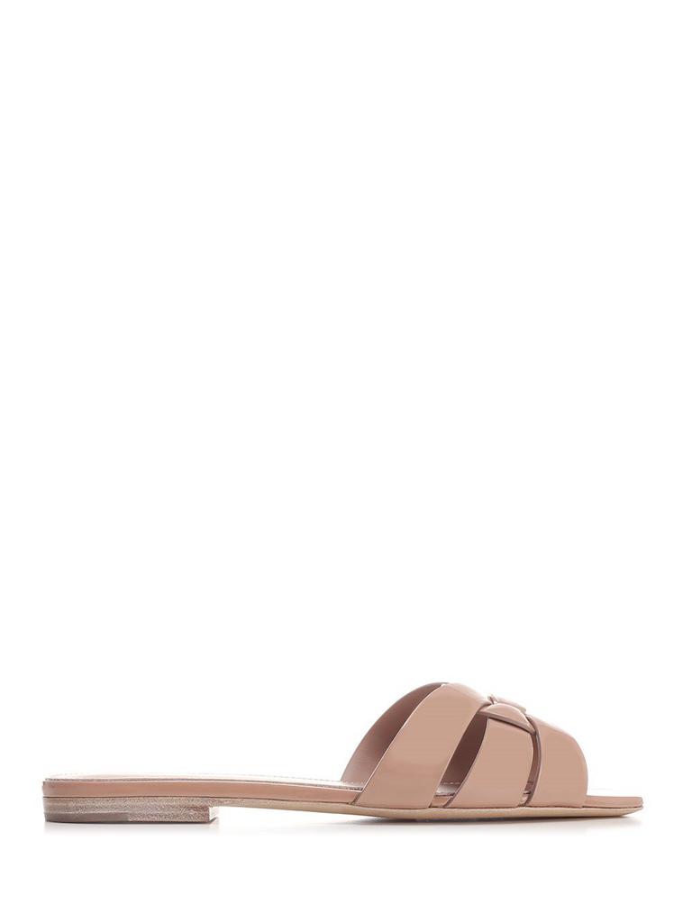 Yves Saint Laurent Jaspe 55 satin crêpe sandals - Sandals