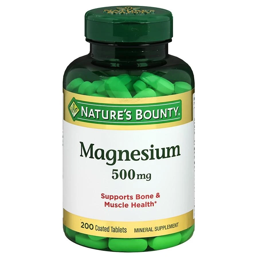 Nature
s Bounty Magnesium 500mg Value Size, Tablets