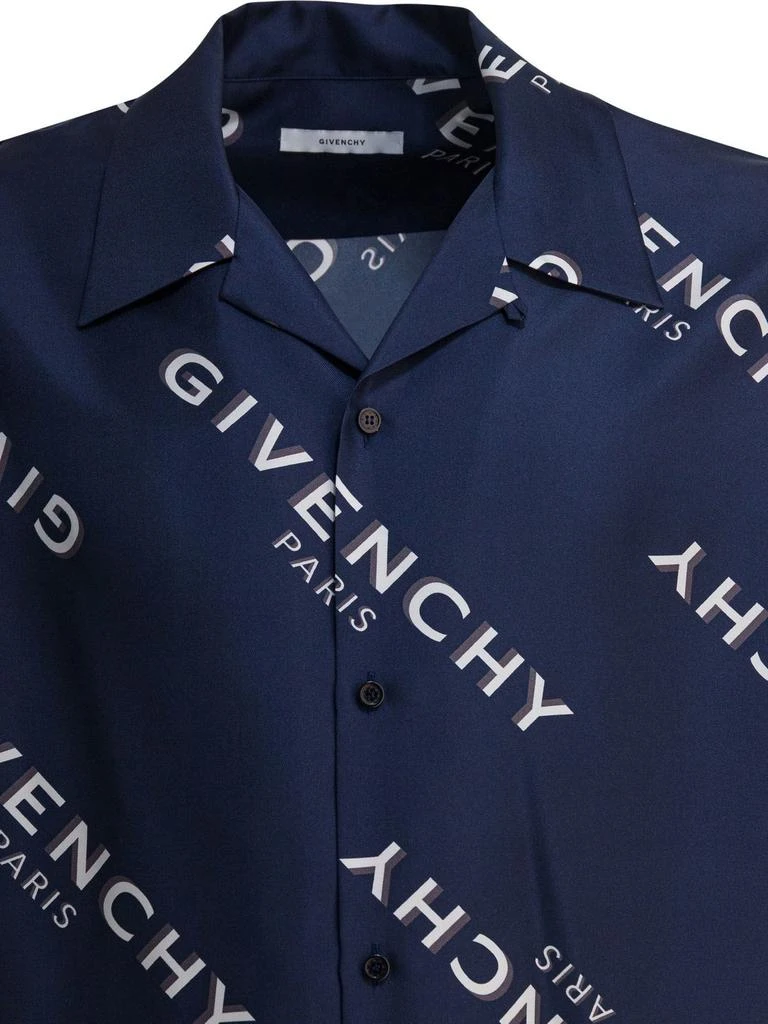Givenchy Givenchy	Logo Printed Short-Sleeve Bowling Shirt 3