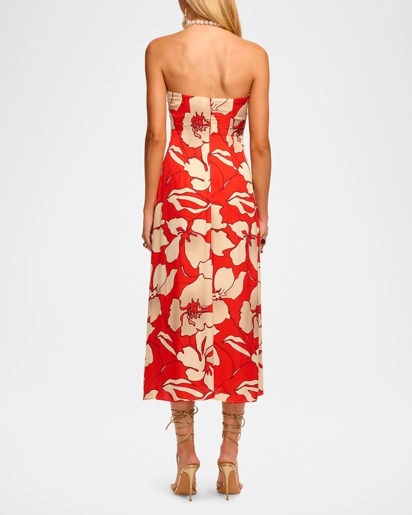 Ramy Brook Kamilla Strapless Floral Slip Dress 3