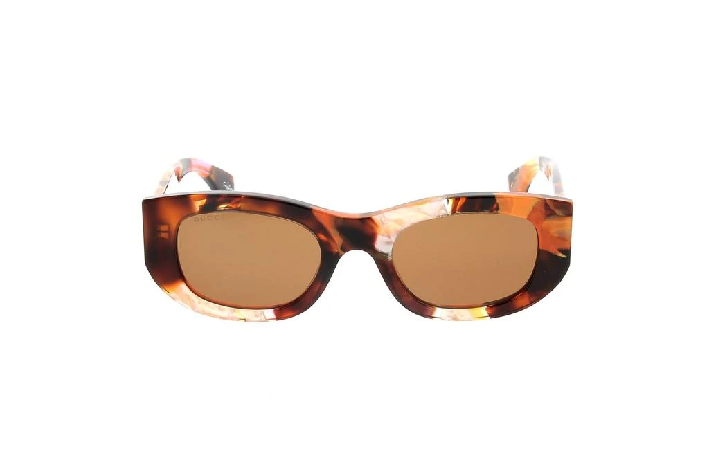 Gucci Gucci Eyewear Panthos Frame Sunglasses 1