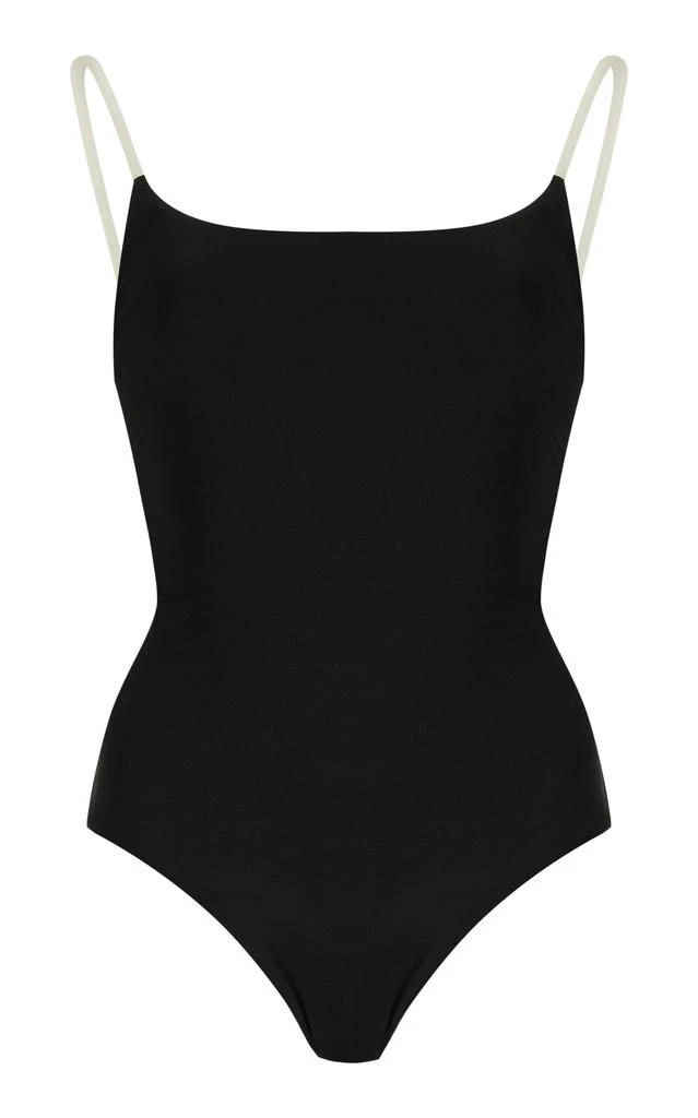 Bondi Born BONDI BORN - Bianca One-Piece Swimsuit - Black/white - XS - Moda Operandi 1