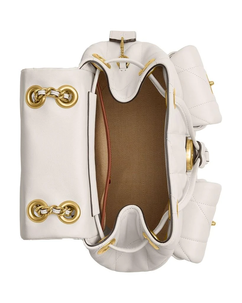 Coach Tabby Quilted Leather Convertible Backpack 4