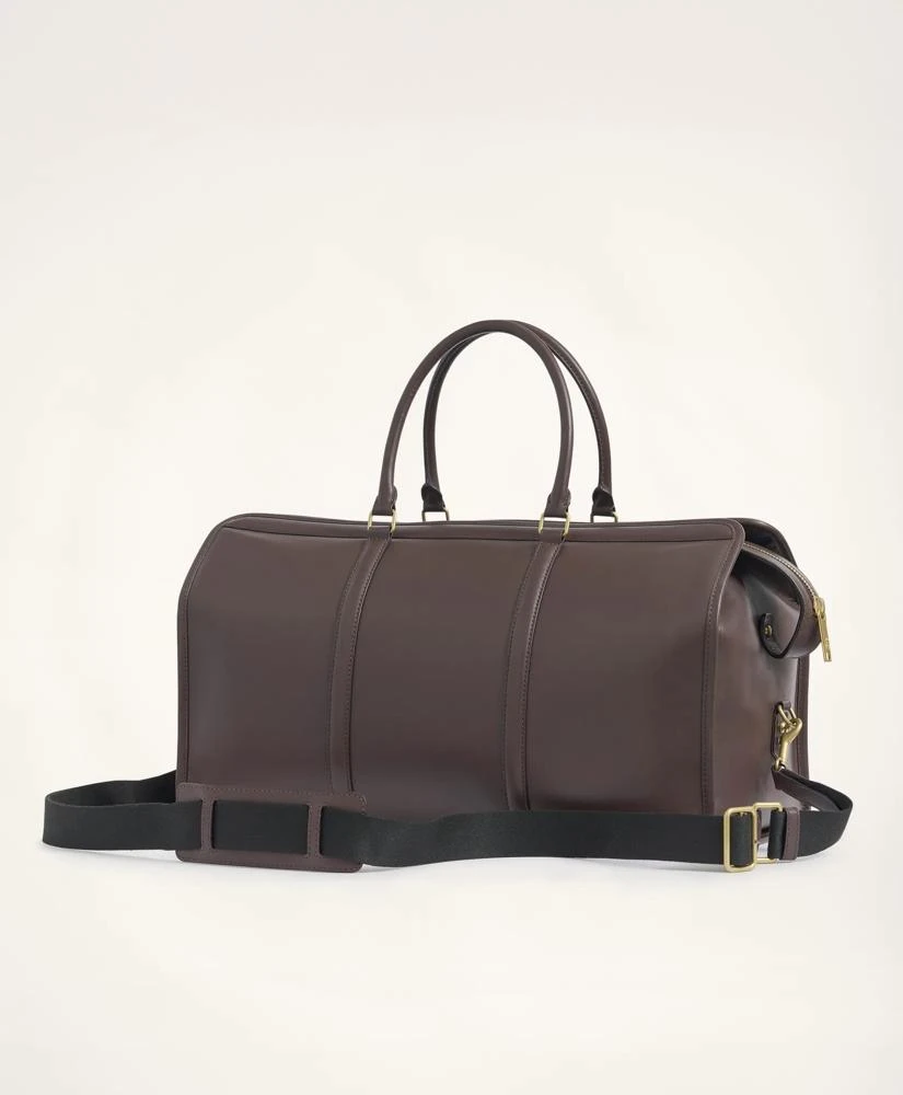 Brooks Brothers Leather Duffle Bag 2