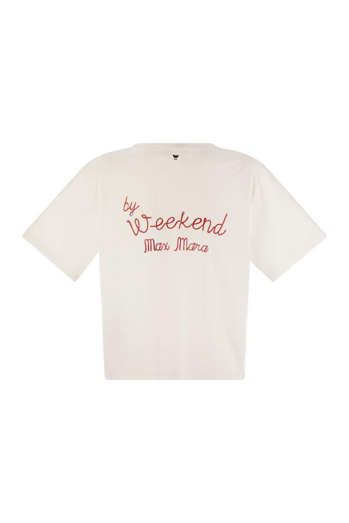 Tシャツ・カットソー Weekend Max Mara ACLINE - Printed organic cotton T-shirt Shop Weekend Max Mara Acline - Printed Organic Cotton T