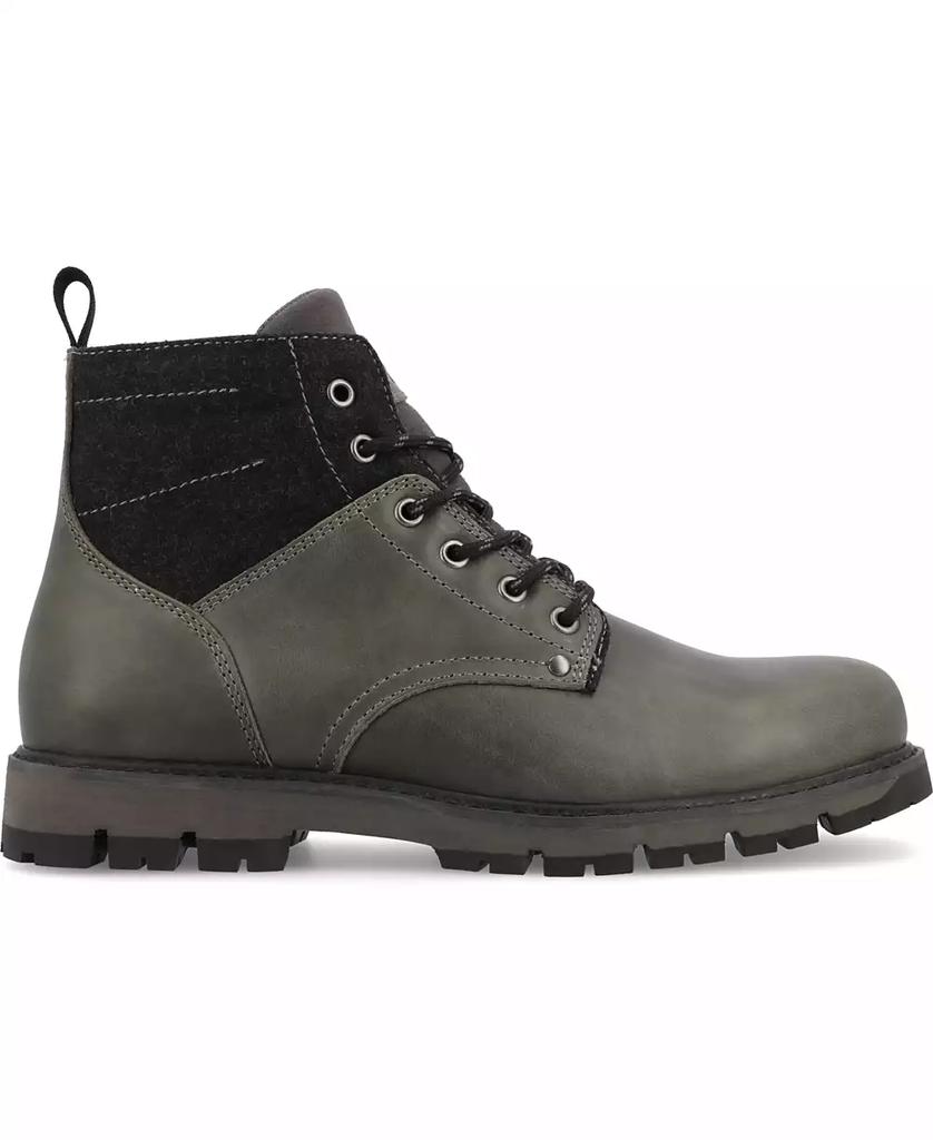 Territory Men's Redline Tru Comfort Foam Plain Toe Lace-up Ankle Boots