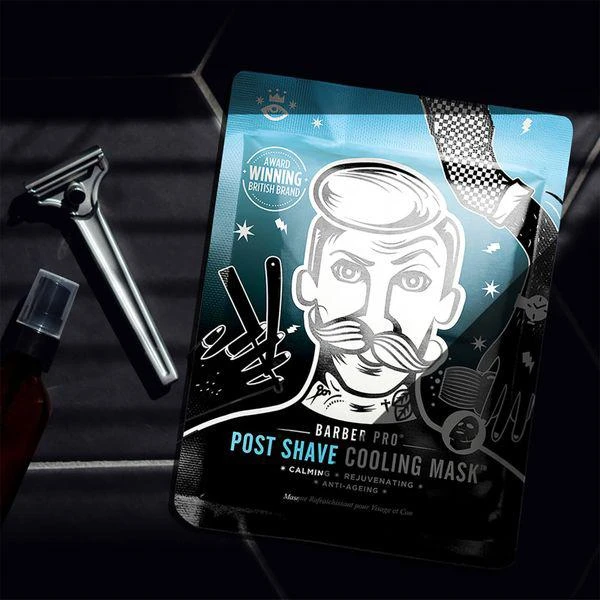 BARBER PRO BARBER PRO Post Shave Cooling Mask with Anti-Ageing Collagen 5