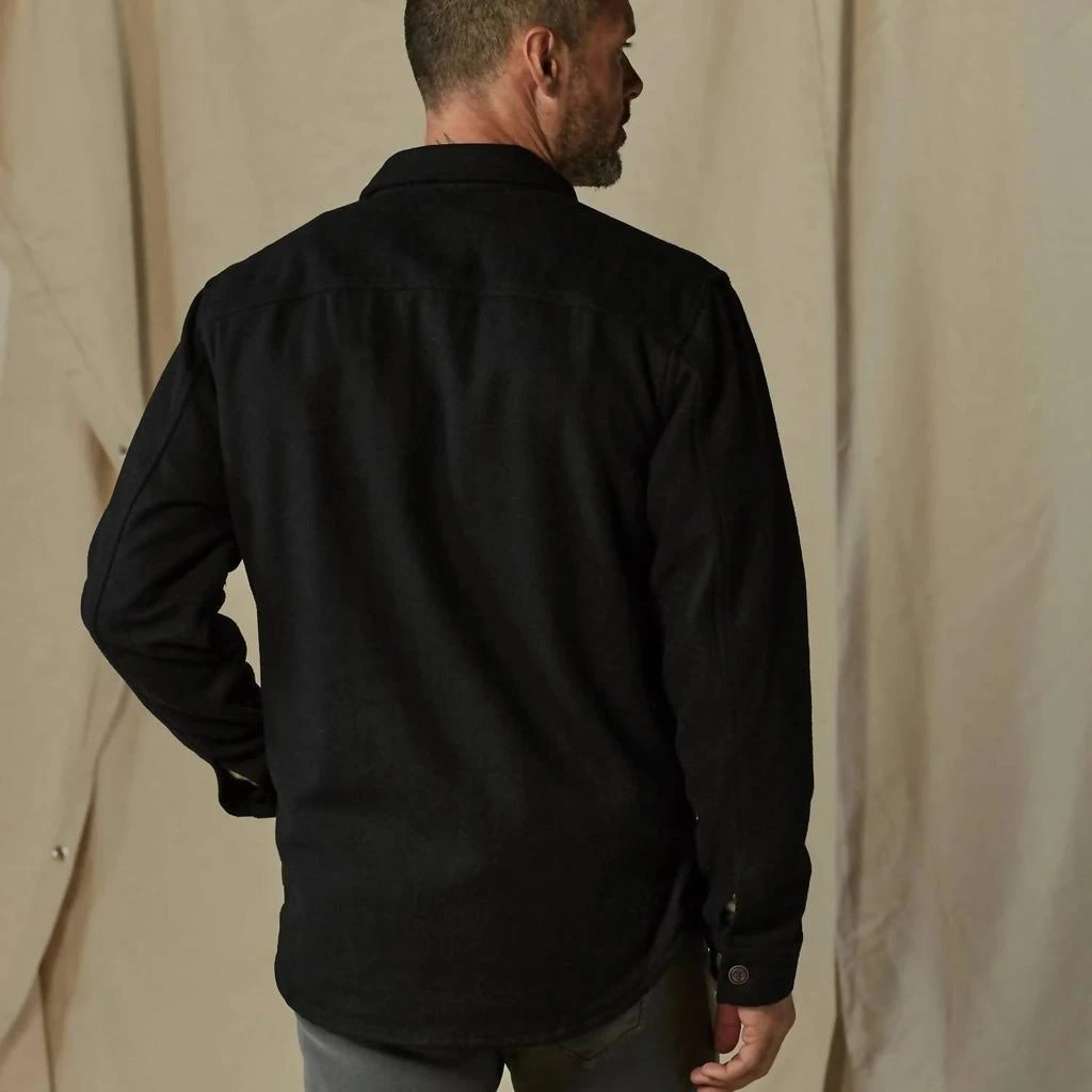 The Normal Brand Brightside Workwear Jacket In Black 2