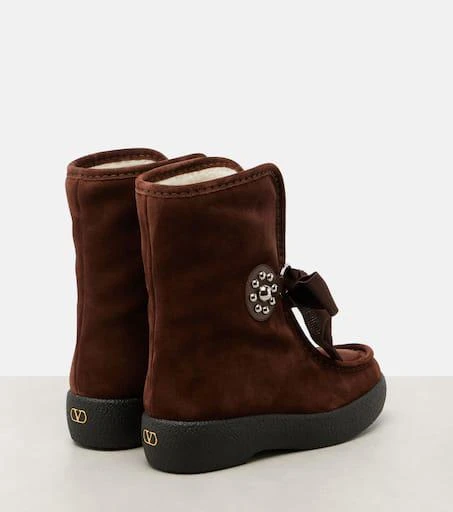 Valentino Snowish suede ankle boots 2