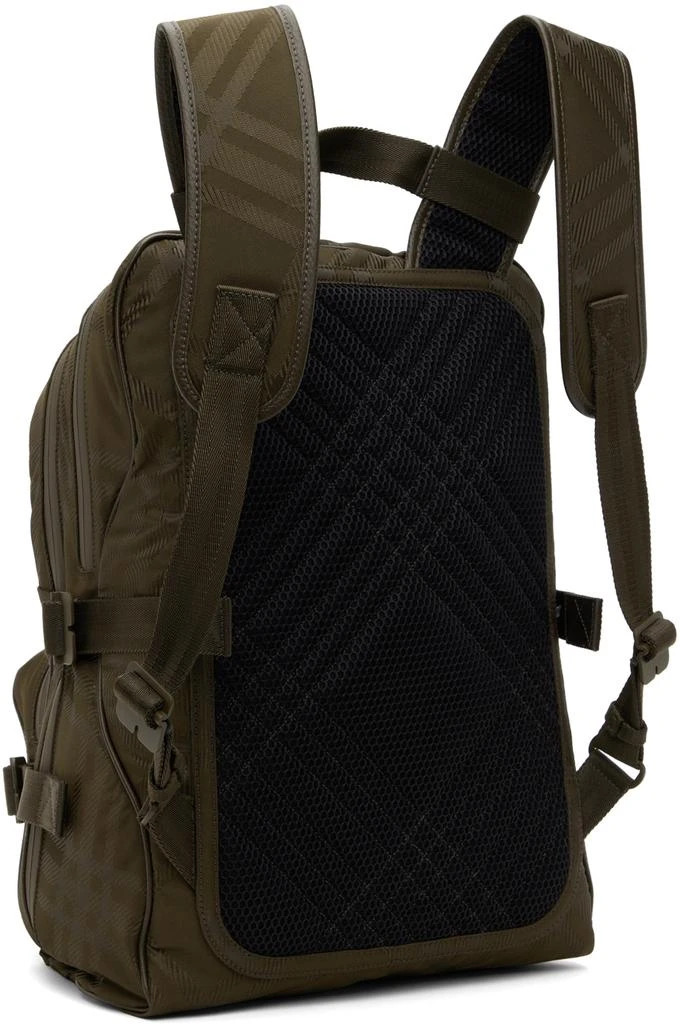 Burberry Brown Check Backpack 3