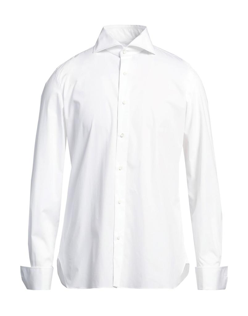 LUIGI BORRELLI NAPOLI Solid color shirt