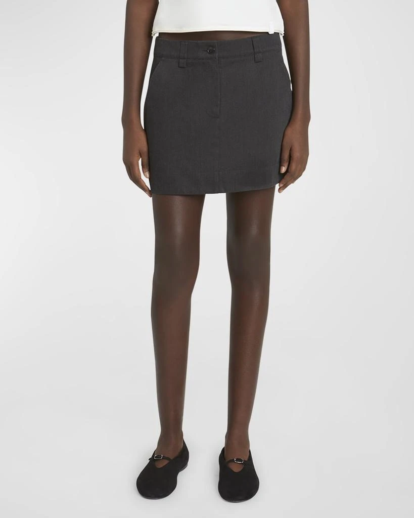 Proenza Schouler Silas Straight Mini Skirt 2