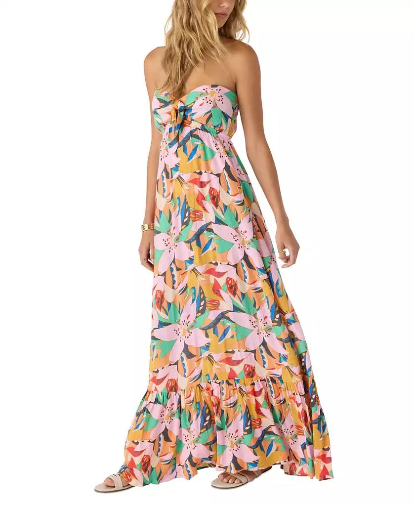 Juniors' Isadora Printed Strapless Maxi Dress  On Sale Now with Up to 25%  Off | Discover Exclusive Deals & Savings at BeyondStyle  Authentic O'Neill  juniors|women|dress|clothe|dresses with Limited-Time Discounts, Free  Shipping,