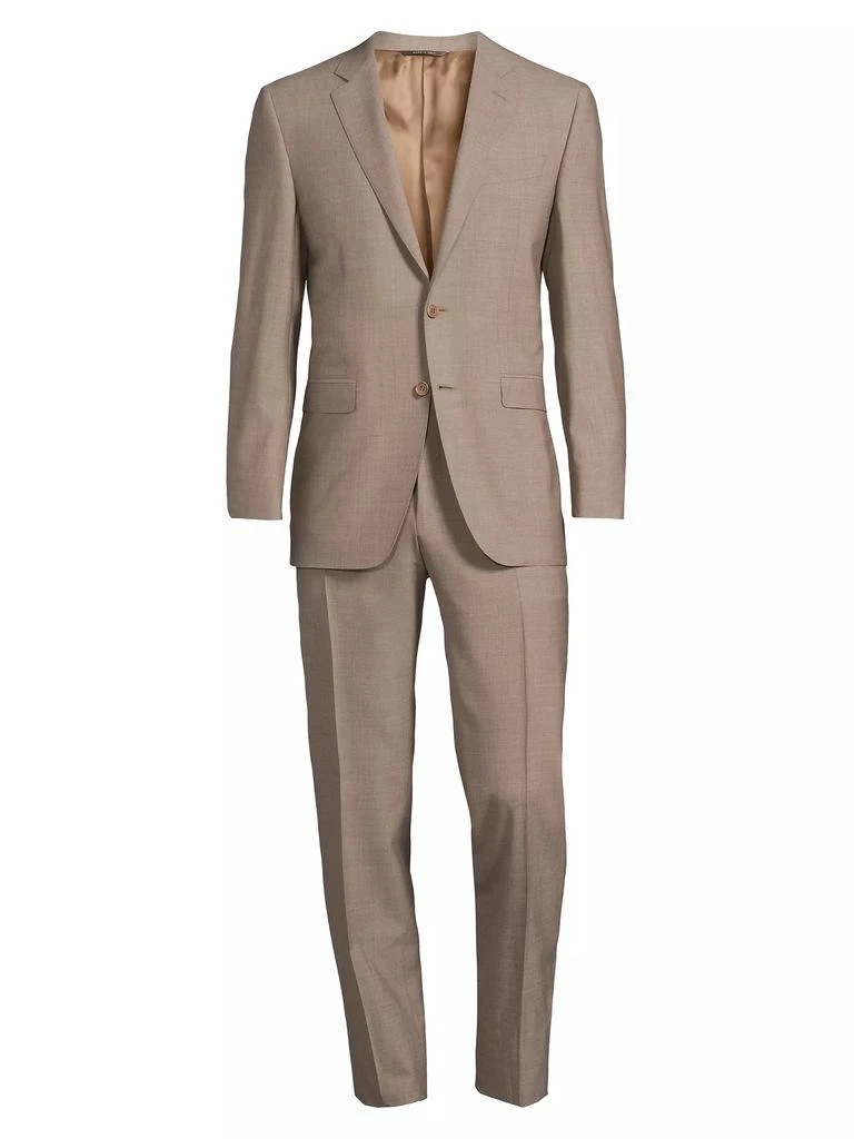Canali Milano Wool Single-Breasted Suit 1