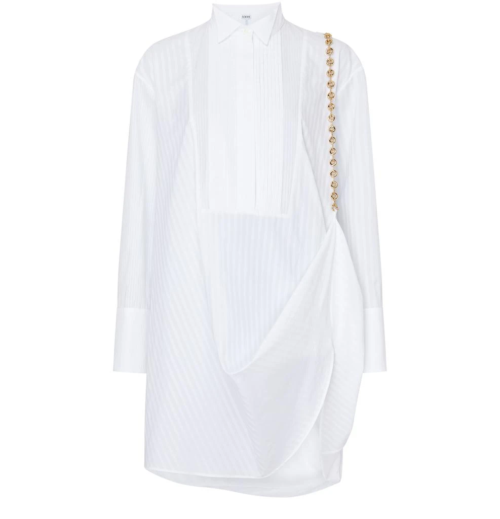 Loewe Shirt dress with chain detail 2