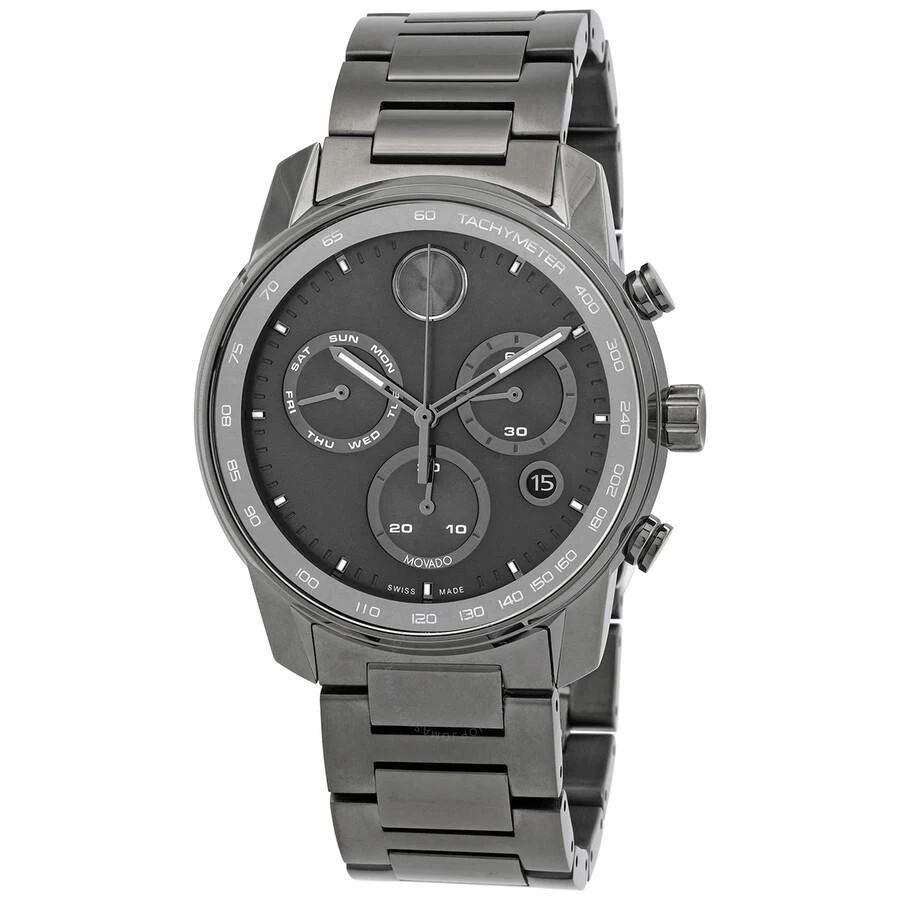 Movado Bold Verso Chronograph Quartz Gunmetal Dial Men's Watch 3600867 1