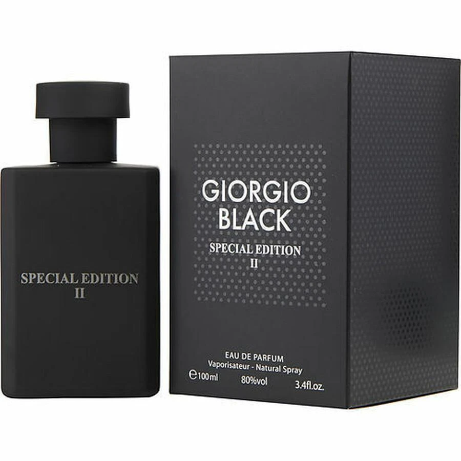 Giorgio Men's Black Special Edition II Intense EDP 3.4 oz Fragrances 3700583503352
