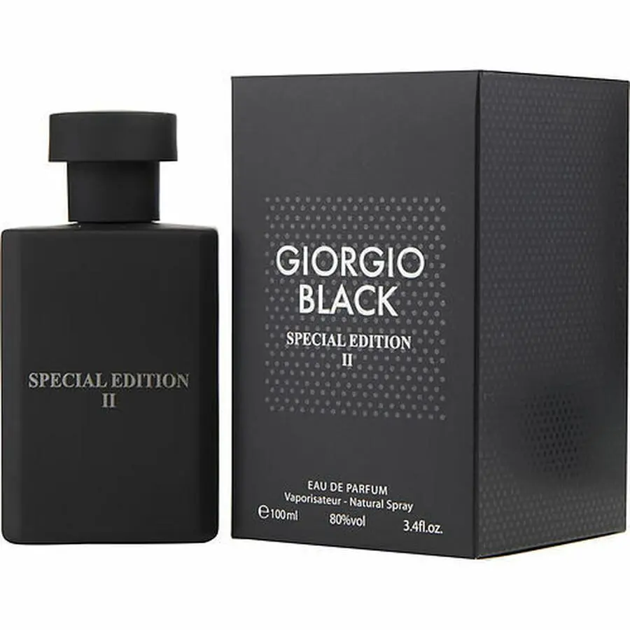 Giorgio Men's Black Special Edition II Intense EDP 3.4 oz Fragrances 3700583503352