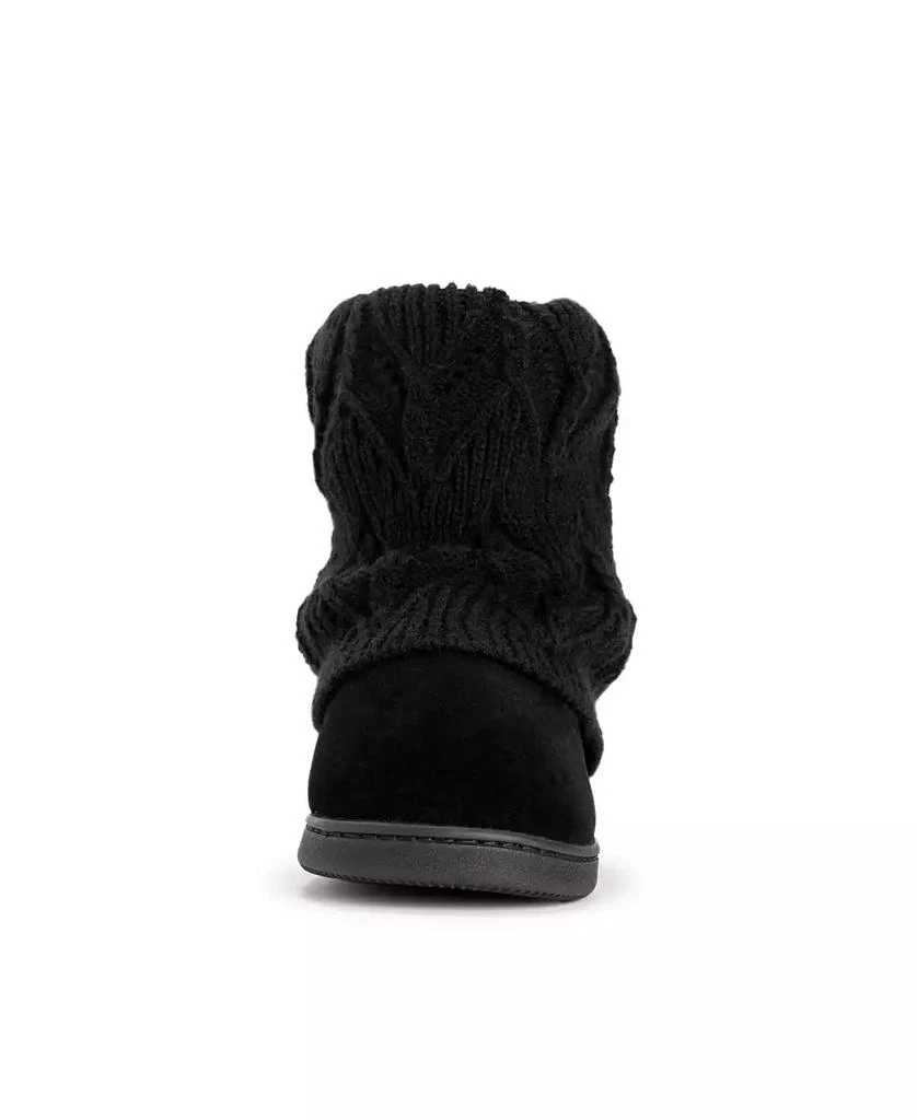 MUK LUKS Men's Faux Fur Flip Mittens 5
