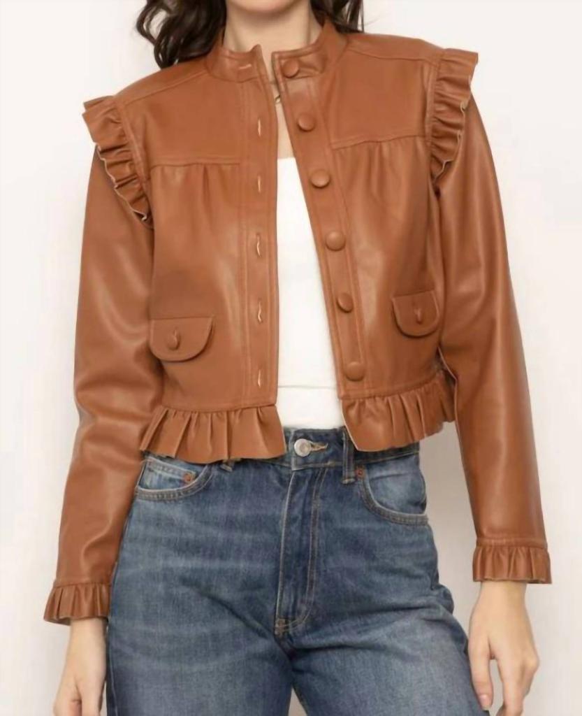 Central Park West Central Park West - Cillian Vegan Girly Moto Jacket