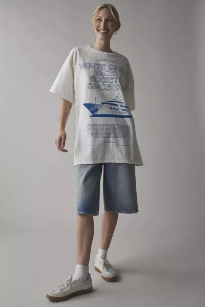 Urban Outfitters Monte Carlo Yacht Graphic T-Shirt Dress 1