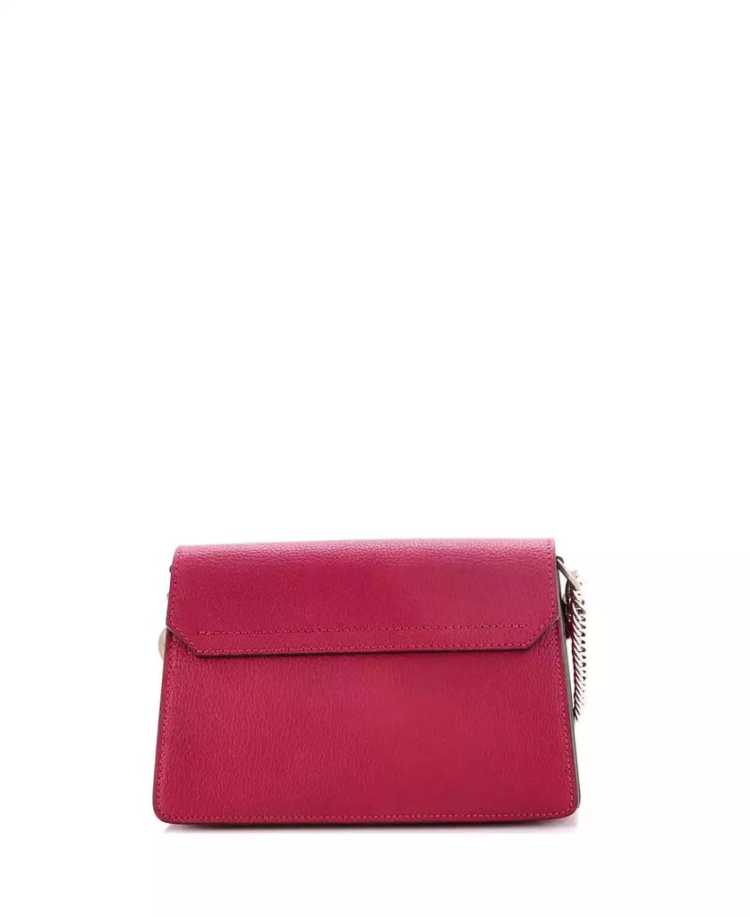 Pre-Owned Givenchy Small GV3 Flap Bag Leather 3