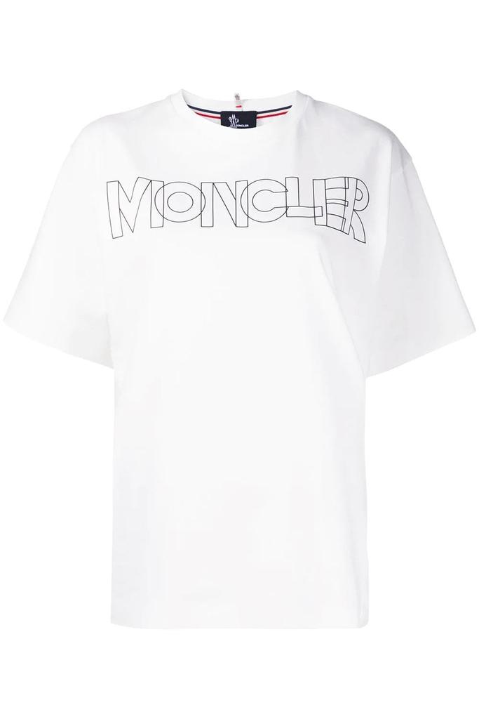 Moncler Womens Text Logo Tee