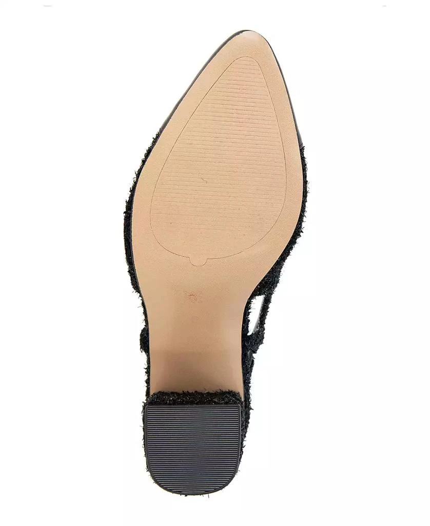BCBG Women's Darrin Cap Toe Slingback Heeled Pumps 5