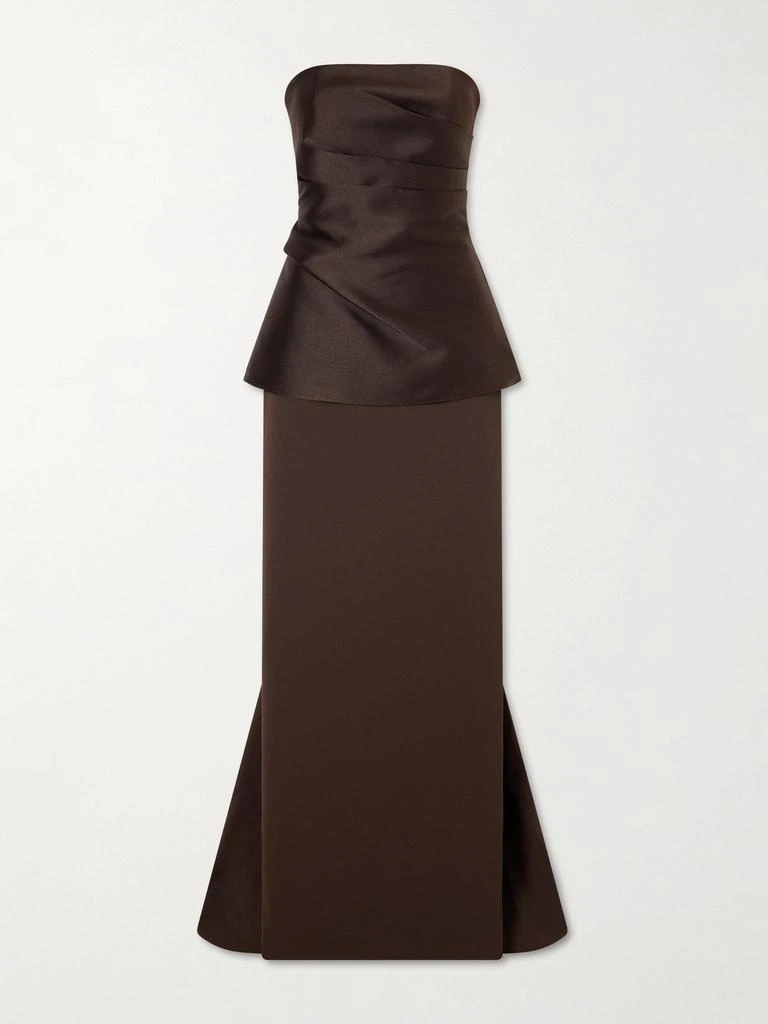 solace london dakota dress burgundy Dakota Dress – Darlo Rentals main image 1