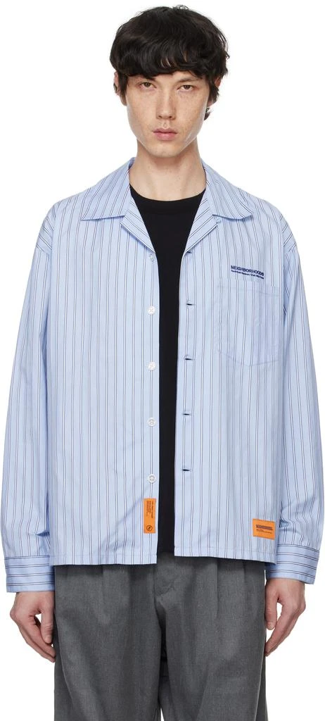 Neighborhood Blue Chambray BD LS Shirt - Shirts - BeyondStyle
